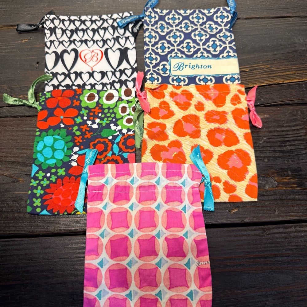 Brighton Assorted Patterned Jewelry/Accessory Pou… - image 2